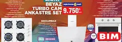 KUMTEL BEYAZ TURBO CAM ANKASTRE SET fiyat ve kampanya bilgisi
